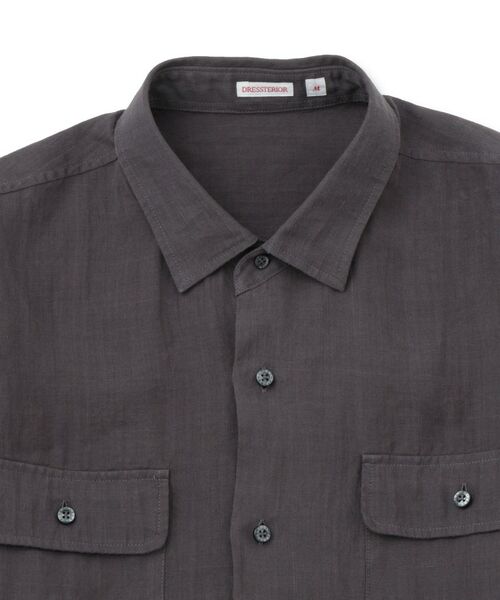 DRESSTERIOR / ドレステリア シャツ・ブラウス | ガーメンドダイ ピュアリネンシャツ | 詳細22