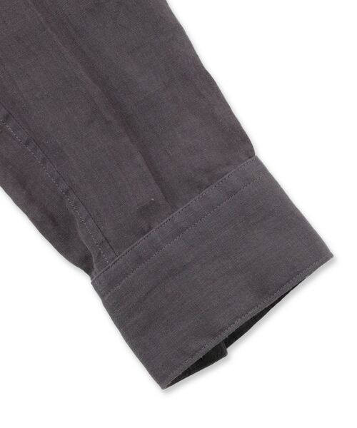 DRESSTERIOR / ドレステリア シャツ・ブラウス | ガーメンドダイ ピュアリネンシャツ | 詳細5