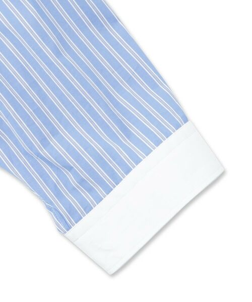 DRESSTERIOR / ドレステリア シャツ・ブラウス | バンドカラー ストライプスリークォーターシャツ | 詳細12