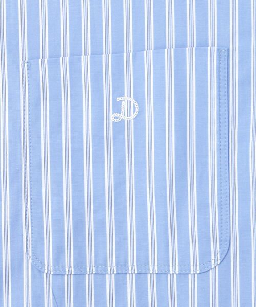 DRESSTERIOR / ドレステリア シャツ・ブラウス | バンドカラー ストライプスリークォーターシャツ | 詳細13