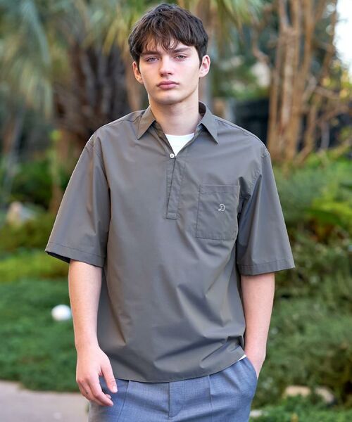 DRESSTERIOR / ドレステリア シャツ・ブラウス | イージーケア シャツプルオーバー（グレー(012)）