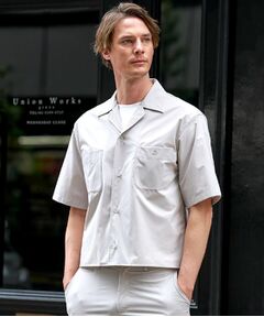 DRESSTERIOR / ドレステリア シャツ・ブラウス | 【セットアップ可】SOLOTEX ストレッチオープンカラーシャツ