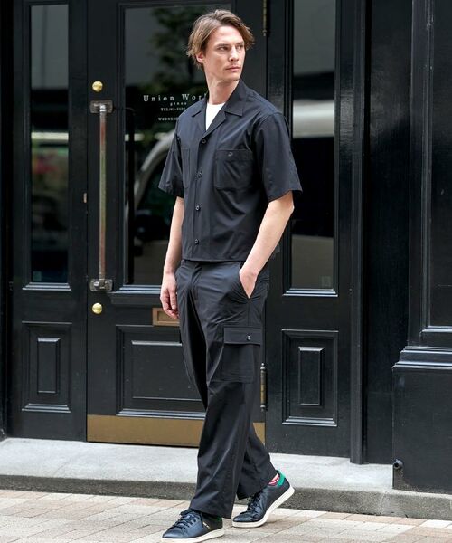 DRESSTERIOR / ドレステリア シャツ・ブラウス | 【セットアップ可】SOLOTEX ストレッチオープンカラーシャツ | 詳細2