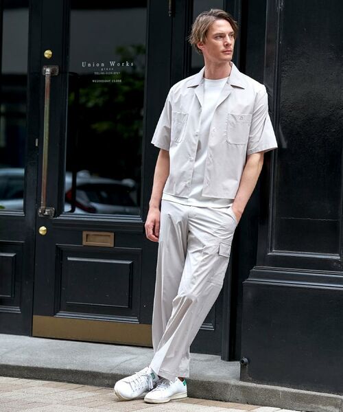 DRESSTERIOR / ドレステリア シャツ・ブラウス | 【セットアップ可】SOLOTEX ストレッチオープンカラーシャツ | 詳細4