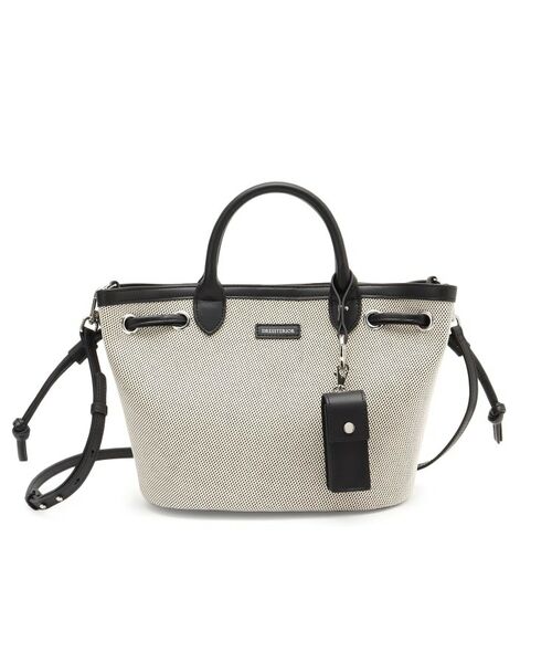 DRESSTERIOR / ドレステリア トートバッグ | キャンバス×レザーバッグ（ブラック(019)）