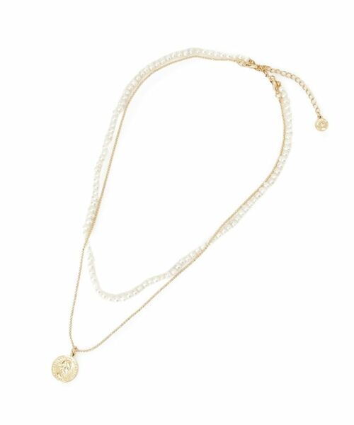 DRESSTERIOR / ドレステリア ネックレス・ペンダント・チョーカー | コインチャーム×パール3WAYネックレス | 詳細1
