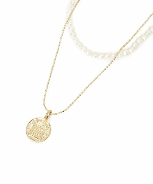 DRESSTERIOR / ドレステリア ネックレス・ペンダント・チョーカー | コインチャーム×パール3WAYネックレス | 詳細5