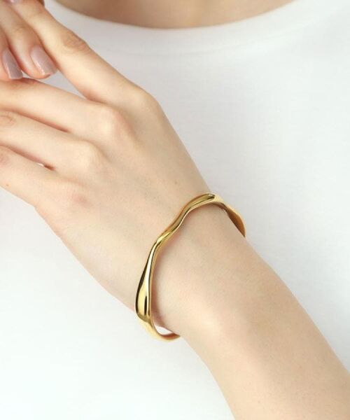 DRESSTERIOR / ドレステリア ブレスレット・バングル | ゴールドウェーブバングル（ゴールド(007)）