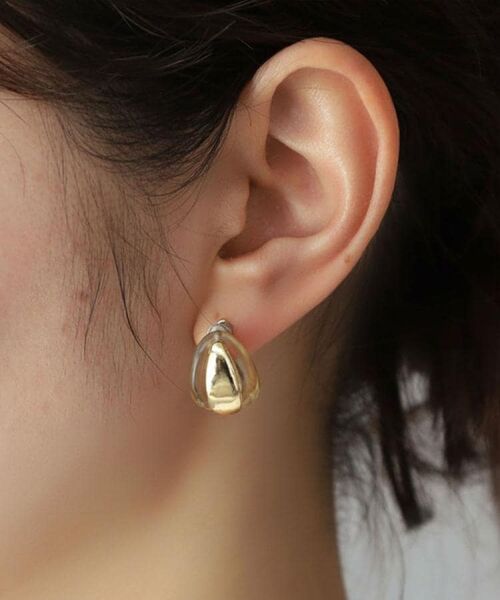 DRESSTERIOR / ドレステリア ピアス・イヤリング | クリア×ゴ－ルドピアス（ゴールド(007)）