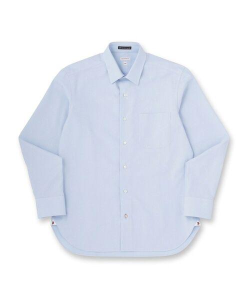 DRESSTERIOR / ドレステリア シャツ・ブラウス | メッシュドライタッチシャツ（サックスブルー(090)）