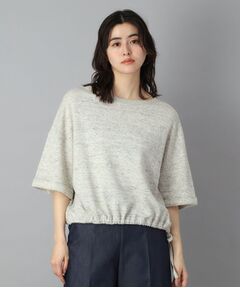 DRESSTERIOR / ドレステリア カットソー | 【ウォッシャブル/セットアップ可】リネン混裏毛ドロストプルオーバー