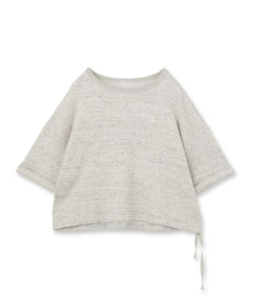 DRESSTERIOR / ドレステリア カットソー | 【ウォッシャブル/セットアップ可】リネン混裏毛ドロストプルオーバー | 詳細1