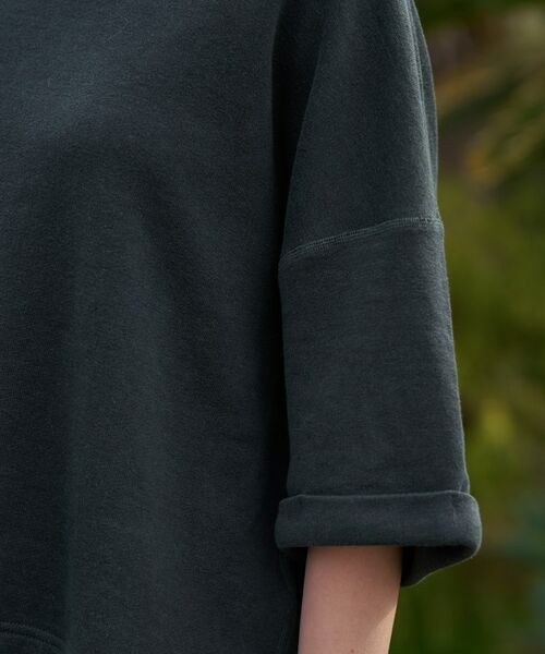 DRESSTERIOR / ドレステリア カットソー | 【ウォッシャブル/セットアップ可】リネン混裏毛ドロストプルオーバー | 詳細16