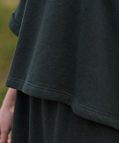 DRESSTERIOR / ドレステリア カットソー | 【ウォッシャブル/セットアップ可】リネン混裏毛ドロストプルオーバー | 詳細17