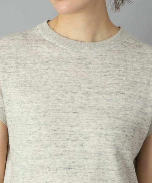 DRESSTERIOR / ドレステリア カットソー | 【ウォッシャブル／セットアップ可】リネン混裏毛フレンチプルオーバー | 詳細15