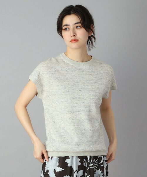 DRESSTERIOR / ドレステリア カットソー | 【ウォッシャブル/セットアップ可】リネン混裏毛フレンチプルオーバー | 詳細2