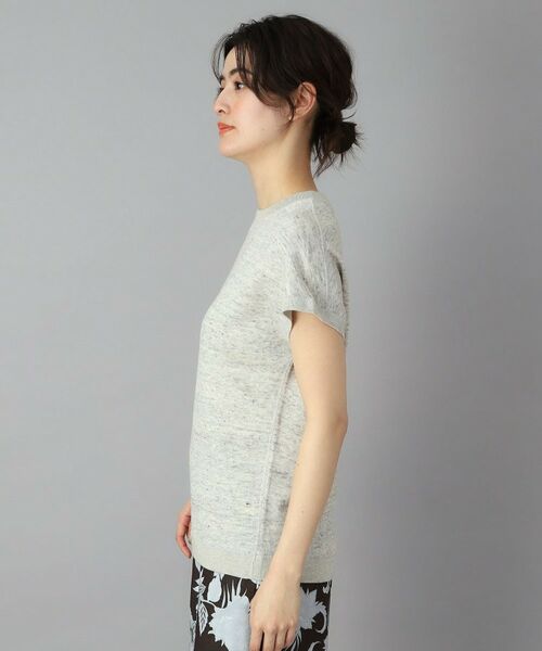 DRESSTERIOR / ドレステリア カットソー | 【ウォッシャブル/セットアップ可】リネン混裏毛フレンチプルオーバー | 詳細5