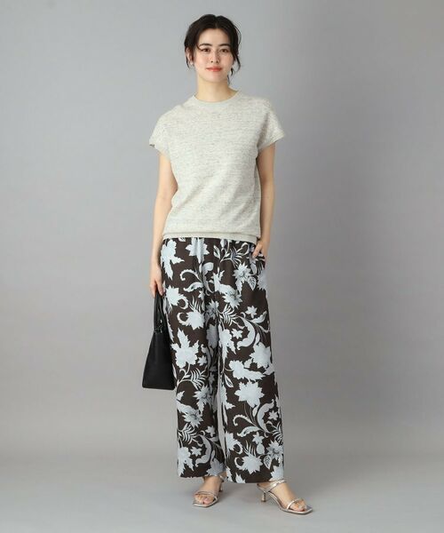 DRESSTERIOR / ドレステリア カットソー | 【ウォッシャブル/セットアップ可】リネン混裏毛フレンチプルオーバー | 詳細7