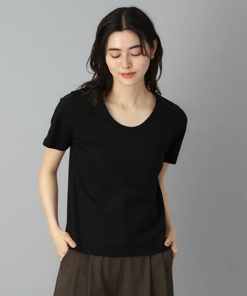 DRESSTERIOR / ドレステリア Tシャツ | 【接触冷感/抗菌防臭/UVカット機能】COOL DEODORANT JERSEY UネックTシャツ | 詳細10