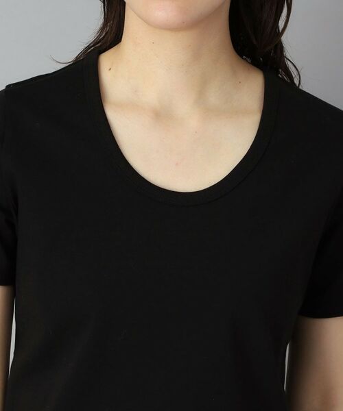 DRESSTERIOR / ドレステリア Tシャツ | 【接触冷感/抗菌防臭/UVカット機能】COOL DEODORANT JERSEY UネックTシャツ | 詳細14