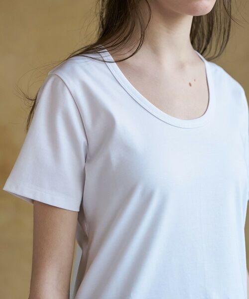 DRESSTERIOR / ドレステリア Tシャツ | 【接触冷感/抗菌防臭/UVカット機能】COOL DEODORANT JERSEY UネックTシャツ | 詳細16