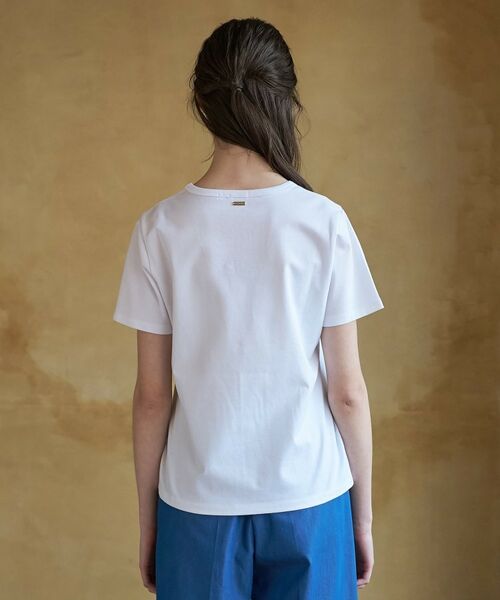 DRESSTERIOR / ドレステリア Tシャツ | 【接触冷感/抗菌防臭/UVカット機能】COOL DEODORANT JERSEY UネックTシャツ | 詳細7