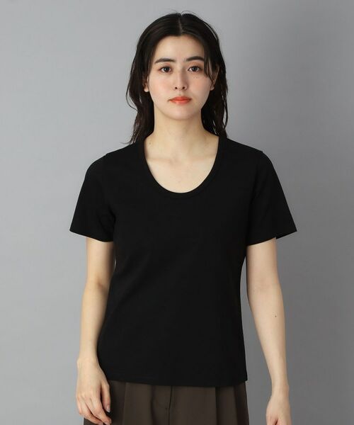 DRESSTERIOR / ドレステリア Tシャツ | 【接触冷感/抗菌防臭/UVカット機能】COOL DEODORANT JERSEY UネックTシャツ | 詳細8