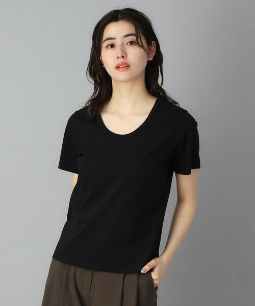 DRESSTERIOR / ドレステリア Tシャツ | 【接触冷感/抗菌防臭/UVカット機能】COOL DEODORANT JERSEY UネックTシャツ | 詳細9