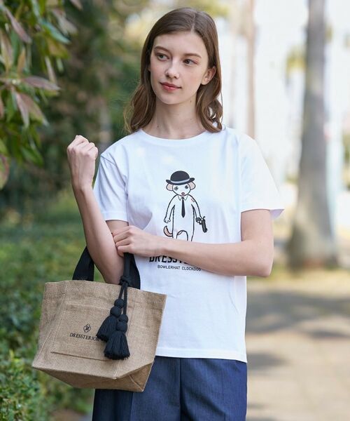 DRESSTERIOR / ドレステリア Tシャツ | EC&ルクア限定ボーラーハットクロックドッグTシャツ | 詳細3