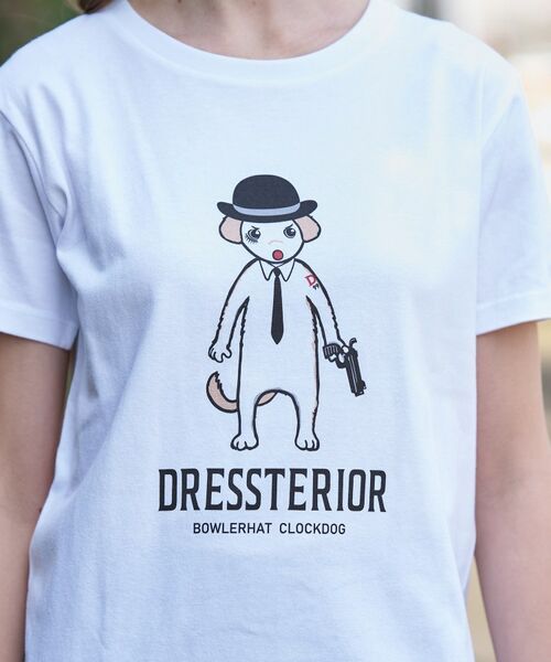 DRESSTERIOR / ドレステリア Tシャツ | EC&ルクア限定ボーラーハットクロックドッグTシャツ | 詳細8