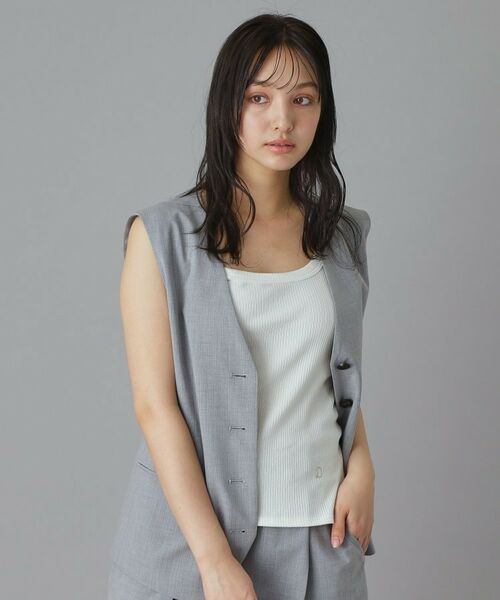DRESSTERIOR / ドレステリア キャミソール・チューブトップ | ランダムテレコタンクトップ | 詳細11