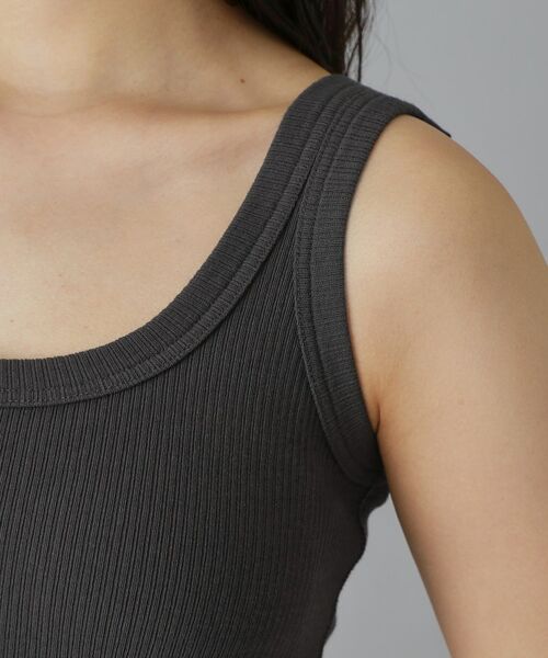 DRESSTERIOR / ドレステリア キャミソール・チューブトップ | ランダムテレコタンクトップ | 詳細7
