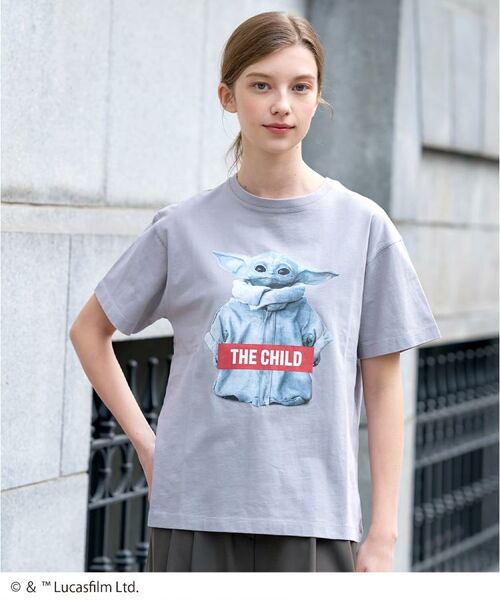 DRESSTERIOR / ドレステリア Tシャツ | STARWARS THE CHILD T（グレー(012)）