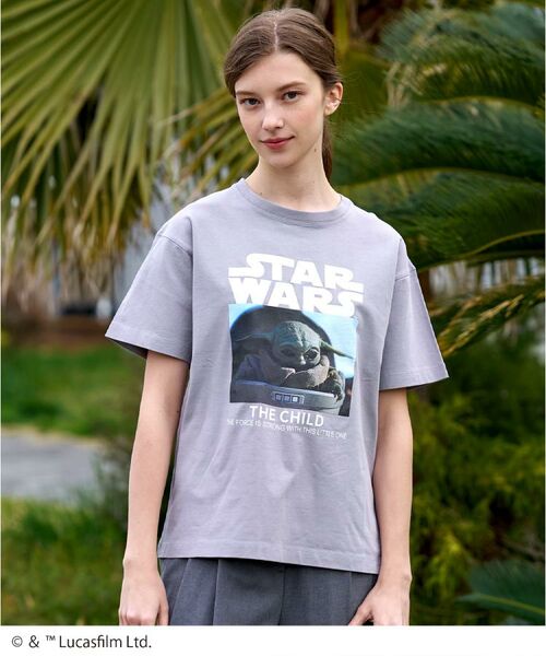 DRESSTERIOR / ドレステリア Tシャツ | STARWARS ロゴ＆フォトT（グレー(012)）