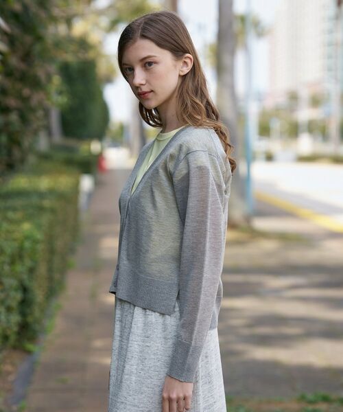 DRESSTERIOR / ドレステリア カーディガン・ボレロ | ウォッシャブルシアーカーディガン | 詳細16