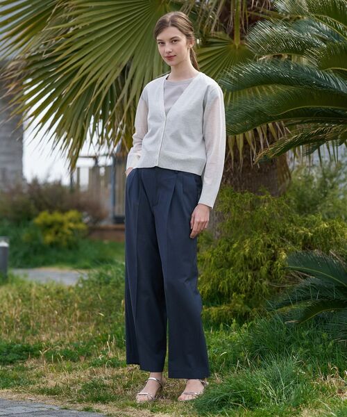 DRESSTERIOR / ドレステリア カーディガン・ボレロ | ウォッシャブルシアーカーディガン | 詳細2