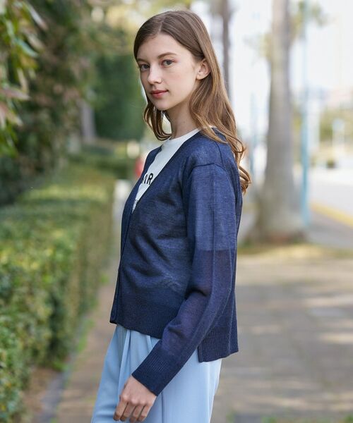DRESSTERIOR / ドレステリア カーディガン・ボレロ | ウォッシャブルシアーカーディガン | 詳細20