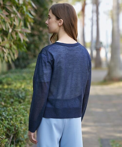 DRESSTERIOR / ドレステリア カーディガン・ボレロ | ウォッシャブルシアーカーディガン | 詳細21