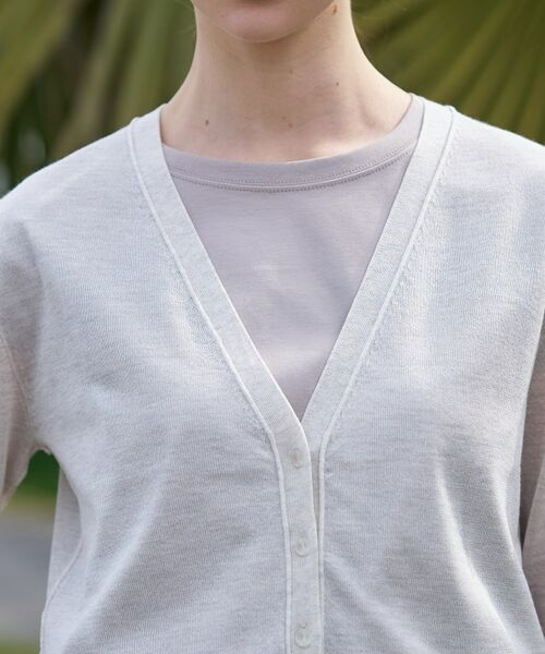 DRESSTERIOR / ドレステリア カーディガン・ボレロ | ウォッシャブルシアーカーディガン | 詳細22