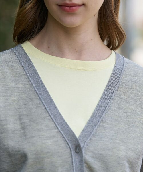 DRESSTERIOR / ドレステリア カーディガン・ボレロ | ウォッシャブルシアーカーディガン | 詳細23