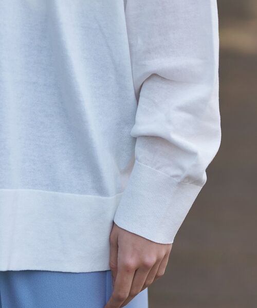 DRESSTERIOR / ドレステリア カーディガン・ボレロ | ウォッシャブル スピンコットン カーディガン | 詳細10