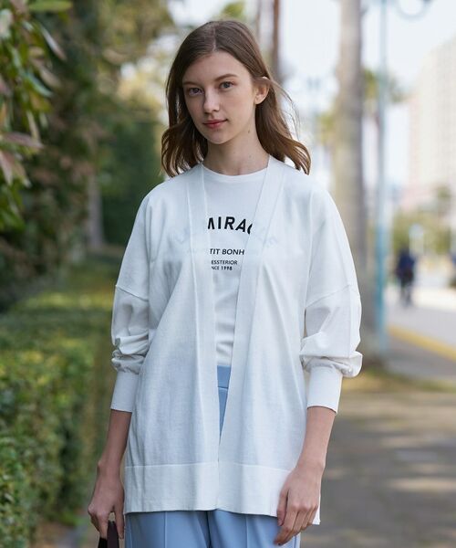 DRESSTERIOR / ドレステリア カーディガン・ボレロ | ウォッシャブル スピンコットン カーディガン | 詳細3