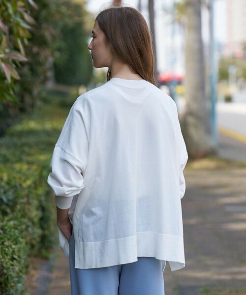 DRESSTERIOR / ドレステリア カーディガン・ボレロ | ウォッシャブル スピンコットン カーディガン | 詳細6