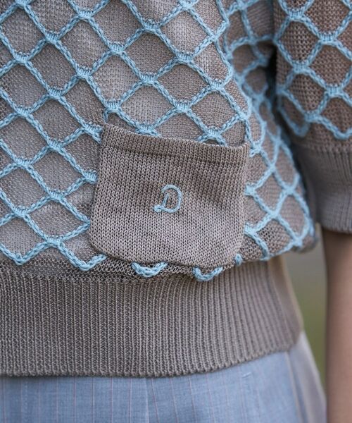 DRESSTERIOR / ドレステリア カーディガン・ボレロ | フィッシュネットニットシャツカーディガン | 詳細21