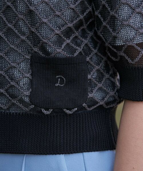 DRESSTERIOR / ドレステリア カーディガン・ボレロ | フィッシュネットニットシャツカーディガン | 詳細24