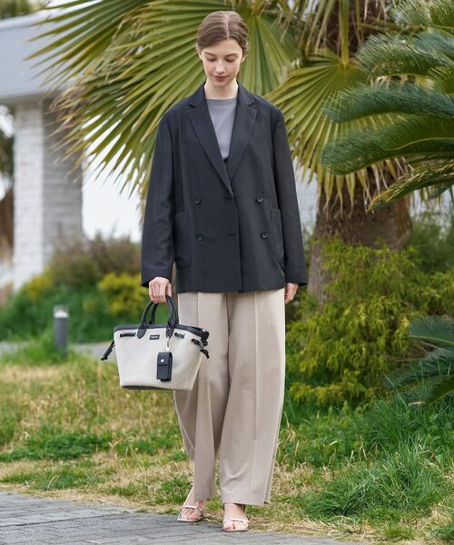 DRESSTERIOR / ドレステリア テーラードジャケット | クールタッチ リネンブレンドシアージャケット | 詳細12