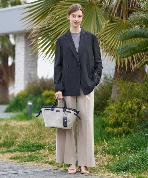 DRESSTERIOR / ドレステリア テーラードジャケット | クールタッチ リネンブレンドシアージャケット | 詳細4