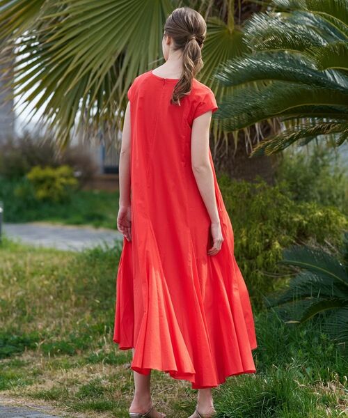 DRESSTERIOR / ドレステリア ロング・マキシ丈ワンピース | コットンローンフレンチスリーブワンピ | 詳細12