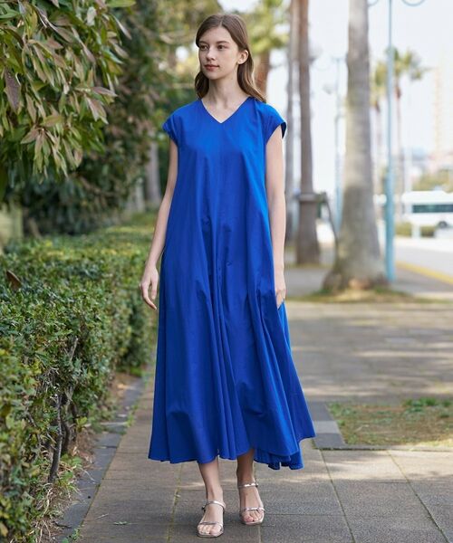 DRESSTERIOR / ドレステリア ロング・マキシ丈ワンピース | コットンローンフレンチスリーブワンピ | 詳細16