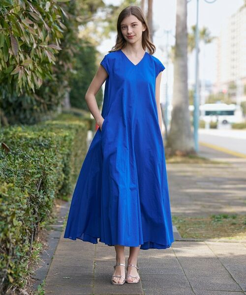 DRESSTERIOR / ドレステリア ロング・マキシ丈ワンピース | コットンローンフレンチスリーブワンピ | 詳細17